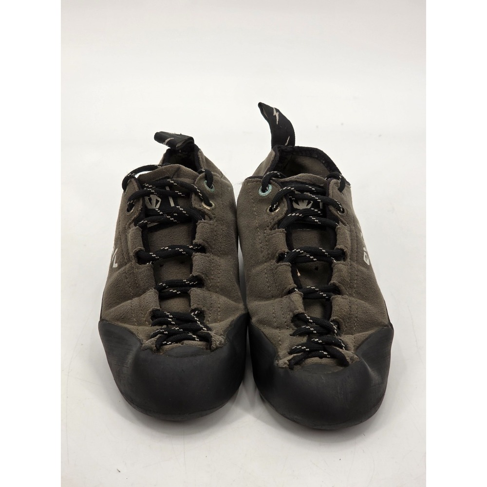 Evolv Climbing Shoes Lace Up Men's Size EU 37.5 US 5.5 Black/Gray